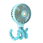 Flexible Mini USB Fan Portable Silent Cooling with Adjustable Flexible Arm