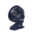 Portable Clip Fan Lightweight Quiet Personal Fan with Adjustable Speeds