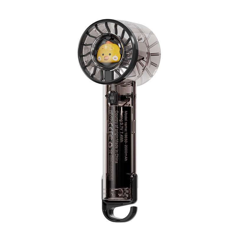 Portable Handheld Fan Rechargeable USB Battery Cute Compact Personal Cooling Fan with Multiple Speeds