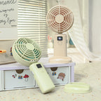 Portable Mini Fan with Digital Control USB Powered Compact Personal Cooling Fan