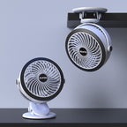 Unisex Table Fan Compact Design Tiltable Head Quiet Motor Energy Efficient Cooling