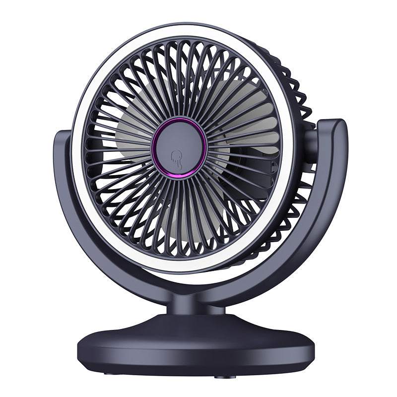 Portable Table Fan Quiet Operation Adjustable Tilt Compact Design