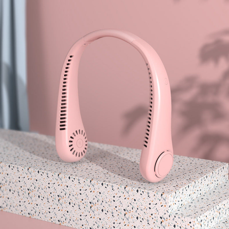 Portable Neck Fan Lightweight Quiet with Adjustable Speeds and Long Battery Life