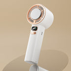 Harrow Portable Rechargeable Cooling Fan Compact Lightweight Adjustable Speed with LED Display