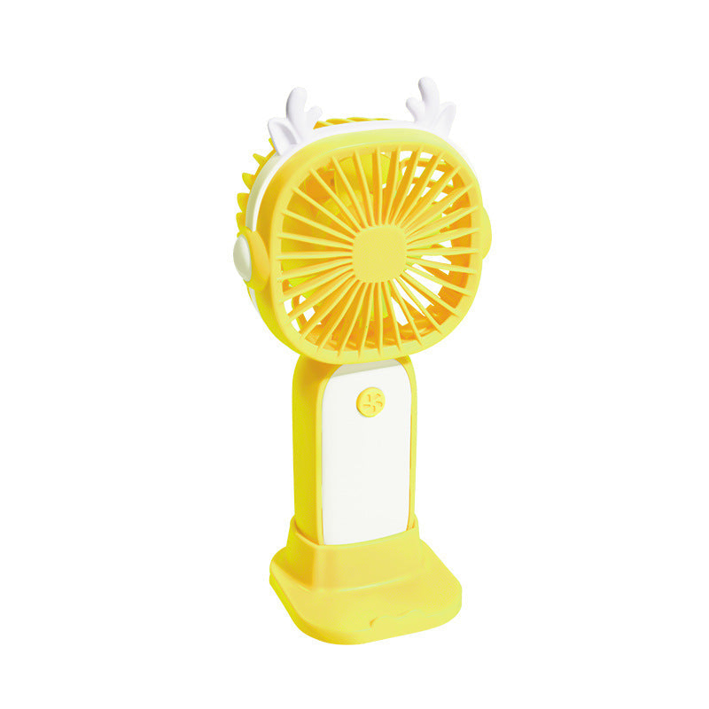 Portable Hand Fan USB Rechargeable Lightweight Ergonomic with Multiple Speeds