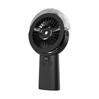 Portable Rechargeable Handheld Fan Digital Speed Control Compact Quiet Operation