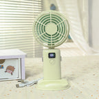 Portable Mini Fan with Digital Control USB Powered Compact Personal Cooling Fan