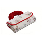 Brehn Women's Neck Support Pillow Ergonomic Microfiber with Colorful Fruity Design