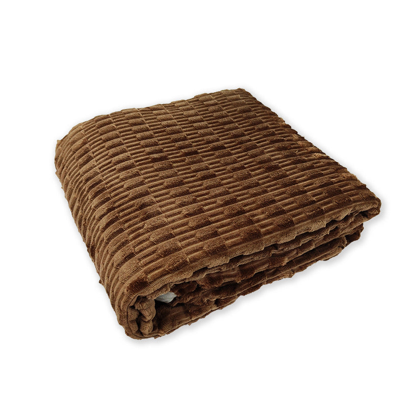 Brehn Soft Fleece Blanket Warm Cozy Throw for Living Room Bedroom Travel