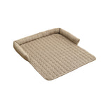 Comfortable Platform Mat with Raised Edges Soft Padded Floor Cushion for Home and Outdoor Use