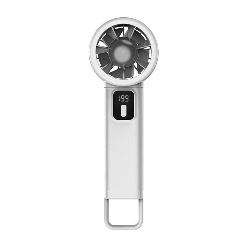 Portable Rechargeable Fan Lightweight Compact Multiple Speeds Quiet Operation
