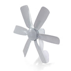Unisex Wall Fan 10W Motor Quiet Modern Design for Home and Office