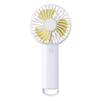 Portable Handheld Fan USB Rechargeable Compact Lightweight Quiet Operation