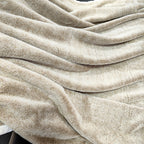 Ultra-Soft Plush Blanket for Women with Stylized Checkered Pattern Lightweight Cozy Throw