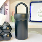 Insulated Ladies Drinking Container with Carry Handle BPA Free Hot Cold Bottle