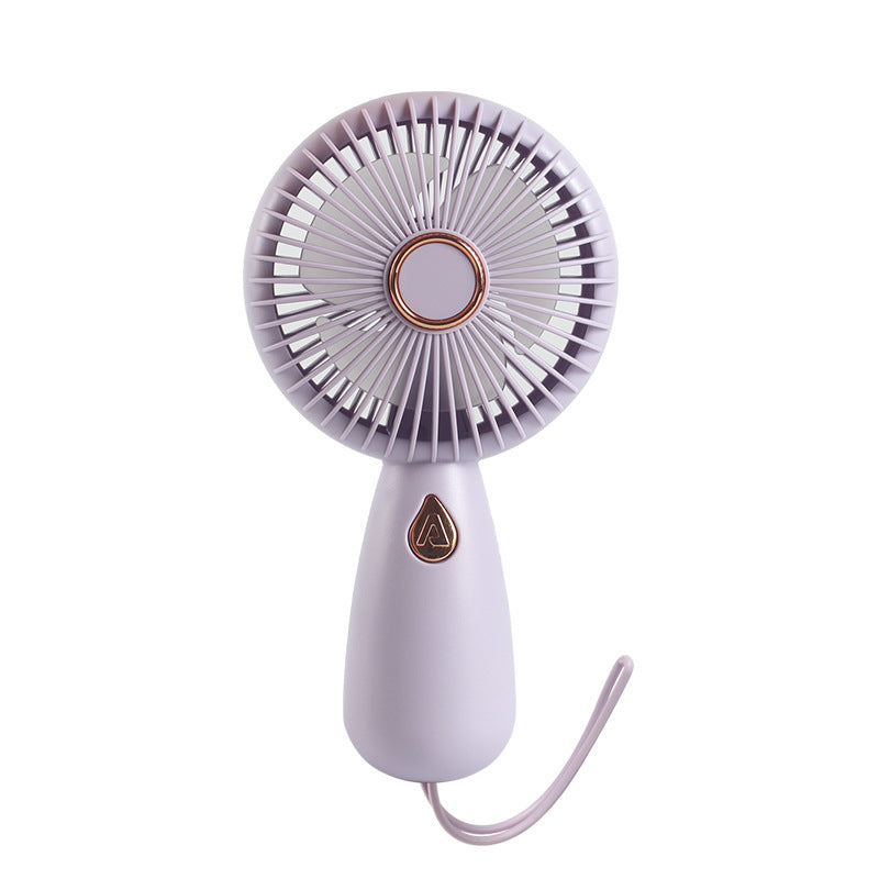 Portable Mini Fan Handheld Desk Fan Rechargeable Battery Lightweight Compact