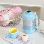 Women’s Insulated Water Bottle BPA-Free Lightweight Hot Cold Drink Container