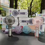 Portable Mini Hand Fan Compact Quiet Handheld Fan for Travel Office Outdoor Use