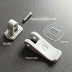 Portable Air Conditioner Window Vent Adapter Kit Adjustable Sliding Panel Oval Exhaust