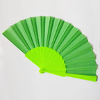 Ladies Hand Fan High-Quality Paper and Natural Wood Elegant Foldable Handheld Fan