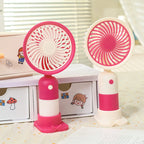 Portable Mini Hand Fan USB Rechargeable Ergonomic Design Lightweight Personal Cooling