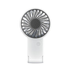 Portable Fan Cute Frog Design Rechargeable Battery Lightweight Adjustable Speed