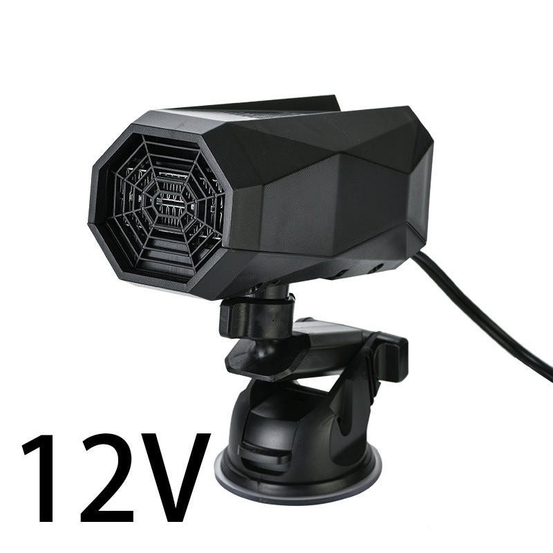 Portable 12V Car Fan with Adjustable Angle Compact Design Quiet Operation