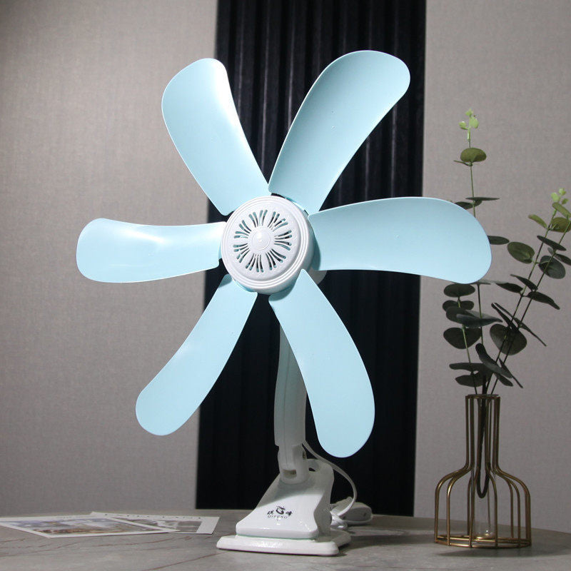 Ladies Table Fan with Flexible Holder and Comfortable Control Compact Design
