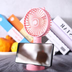Harrow Handheld Fan Portable Rechargeable Battery USB Charging Compact Lightweight