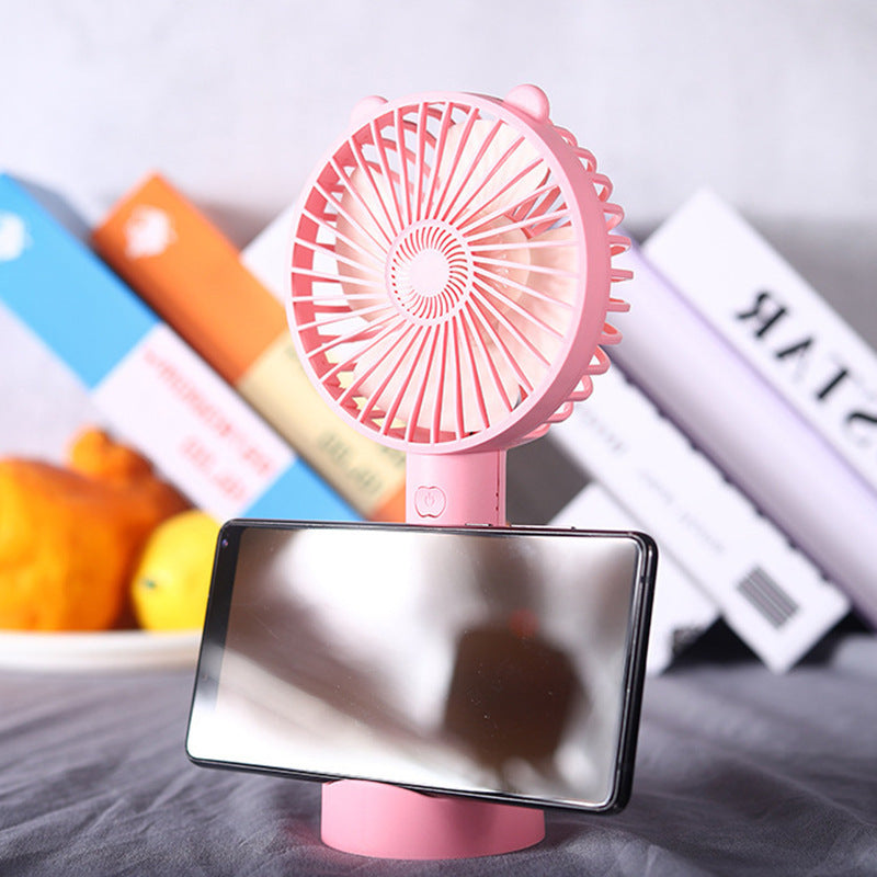 Harrow Handheld Fan Portable Rechargeable Battery USB Charging Compact Lightweight