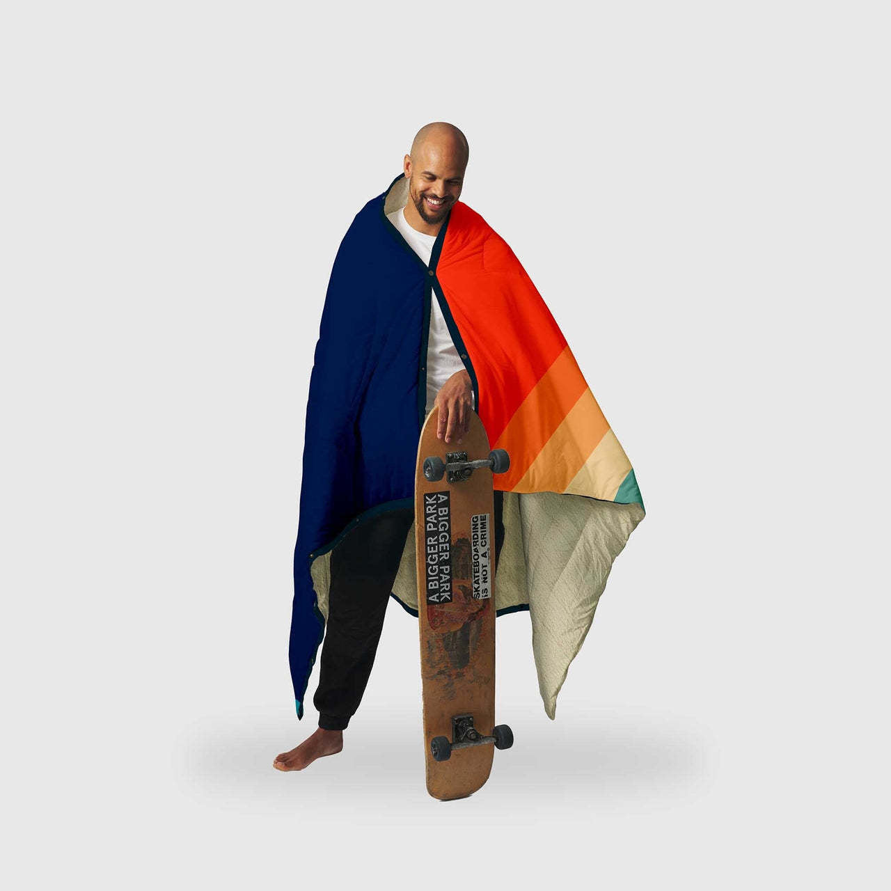 Unisex Blanket Soft Padded Large Cozy Indoor Outdoor Throw