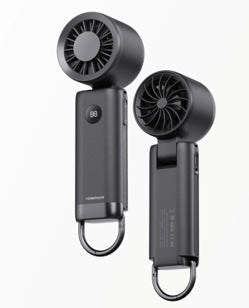 Portable Rechargeable Handheld Fan Lightweight Personal Cooling Fan with Adjustable Speeds