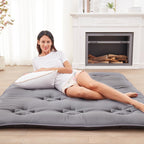 Women Sleep Flair Mattress Pad Soft Breathable Removable Cover