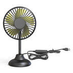 USB Rechargeable Mini Desk Fan Portable Compact Adjustable Speed Settings