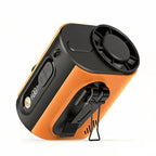 Multi-Function Outdoor Cooling Fan with LED Flashlight Portable Rechargeable Battery Powered