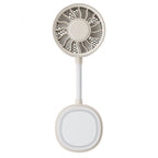 Portable Handheld Cooling Fan USB Rechargeable with Multiple Speed Settings Lightweight Ergonomic Design