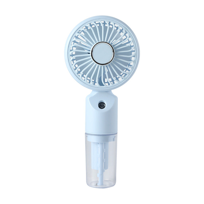 Portable Fan with Spray Function Lightweight Rechargeable Handheld Fan