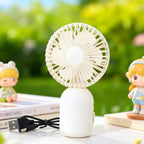 Portable USB Handheld Fan Flexible Adjustable Design Lightweight Quiet Personal Cooling