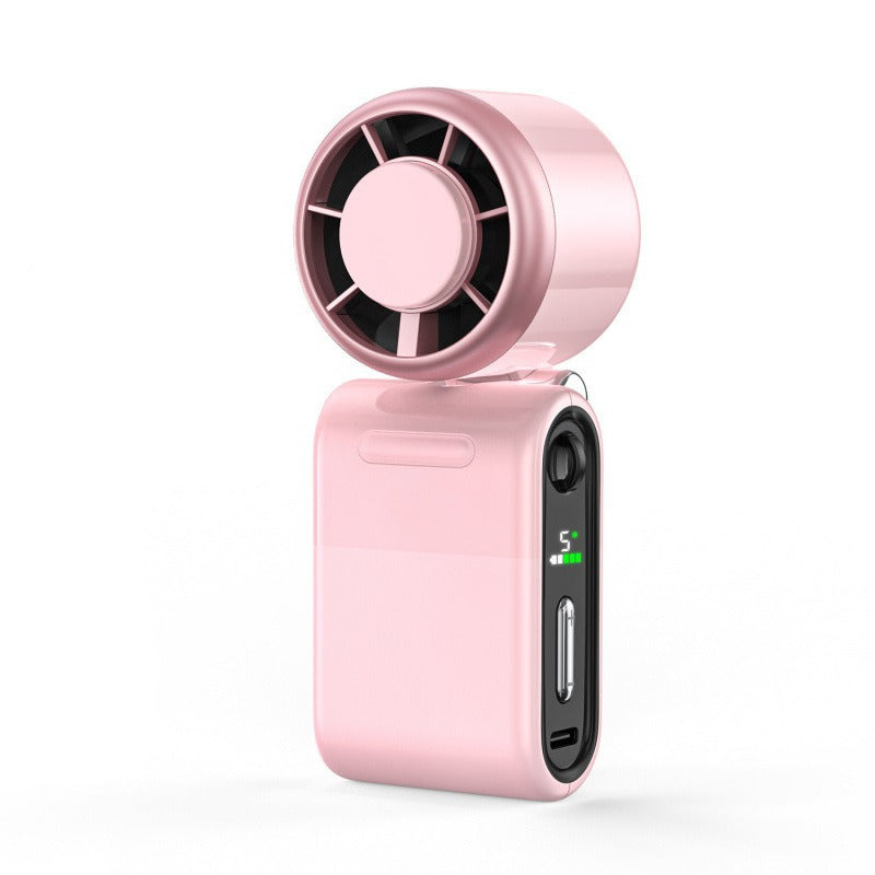 Portable Mini Fan Battery-Powered Compact Personal Cooling Fan with Multiple Speeds for Travel and Office Use