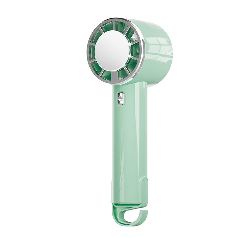Harrow Compact Rechargeable Handheld Fan Portable USB Cooling Device Lightweight Quiet