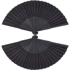 Elegant Women's Folding Fan High-Quality Durable Material with Carrying Bag