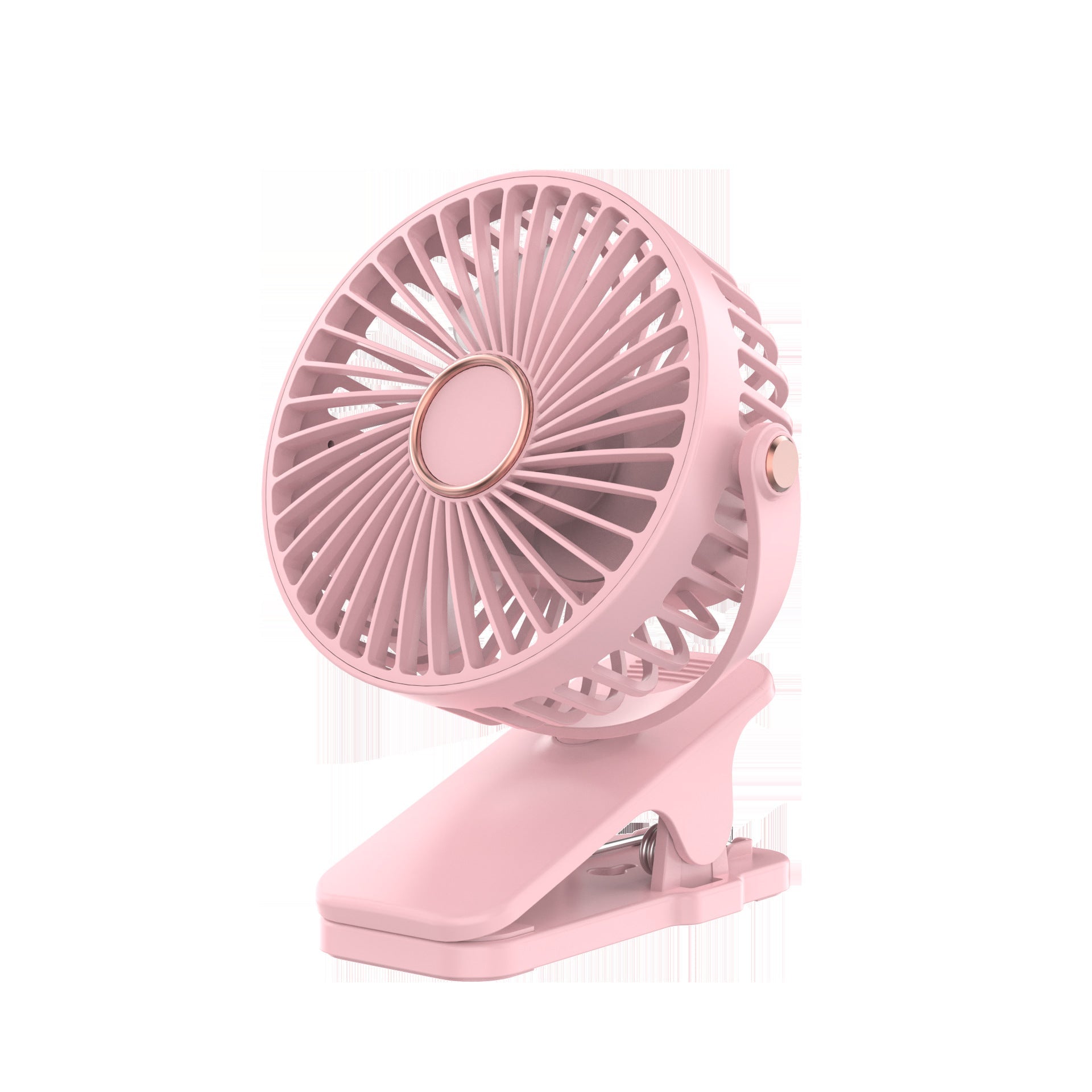 Portable Clip Fan Adjustable Speed Quiet Operation Compact Travel Size