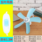Ladies Table Fan Adjustable Tilt Angle Quiet Operation 40cm Blue Blades Compact