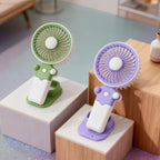 Portable USB Fan with Flexible Holder Lightweight Quiet Operation for Women