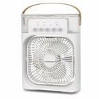 Portable USB Rechargeable Fan Unisex Compact Lightweight with Multiple Speeds