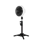 Adjustable Height Stand Fan with Tripod Base and Multiple Speeds for Indoor and Outdoor Use