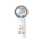 Harrow Portable Handheld Fan Cartoon Design Rechargeable Battery Adjustable Speed