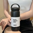 Women Insulated Stainless Steel Mug 350ml with Ergonomic Handle Thermal Travel Cup