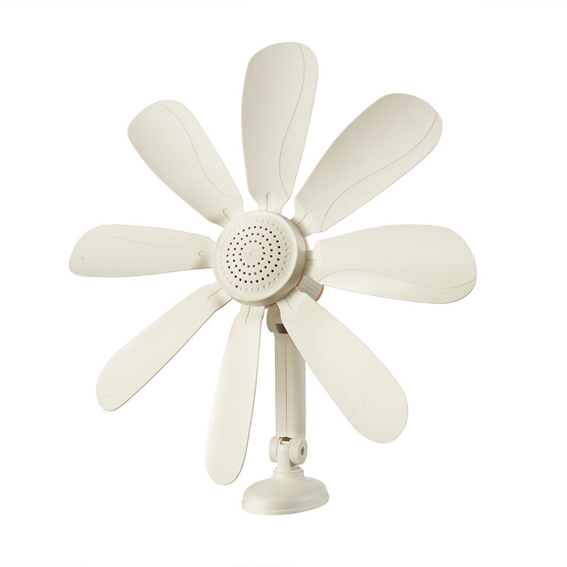 Wall-Mounted Fan 12W Quiet Operation 42cm Blades Compact Cooling Fan for Home or Office