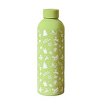 Insulated Stainless Steel Drink Bottle with Hello Kitty Design Ladies Flip-Top Leakproof